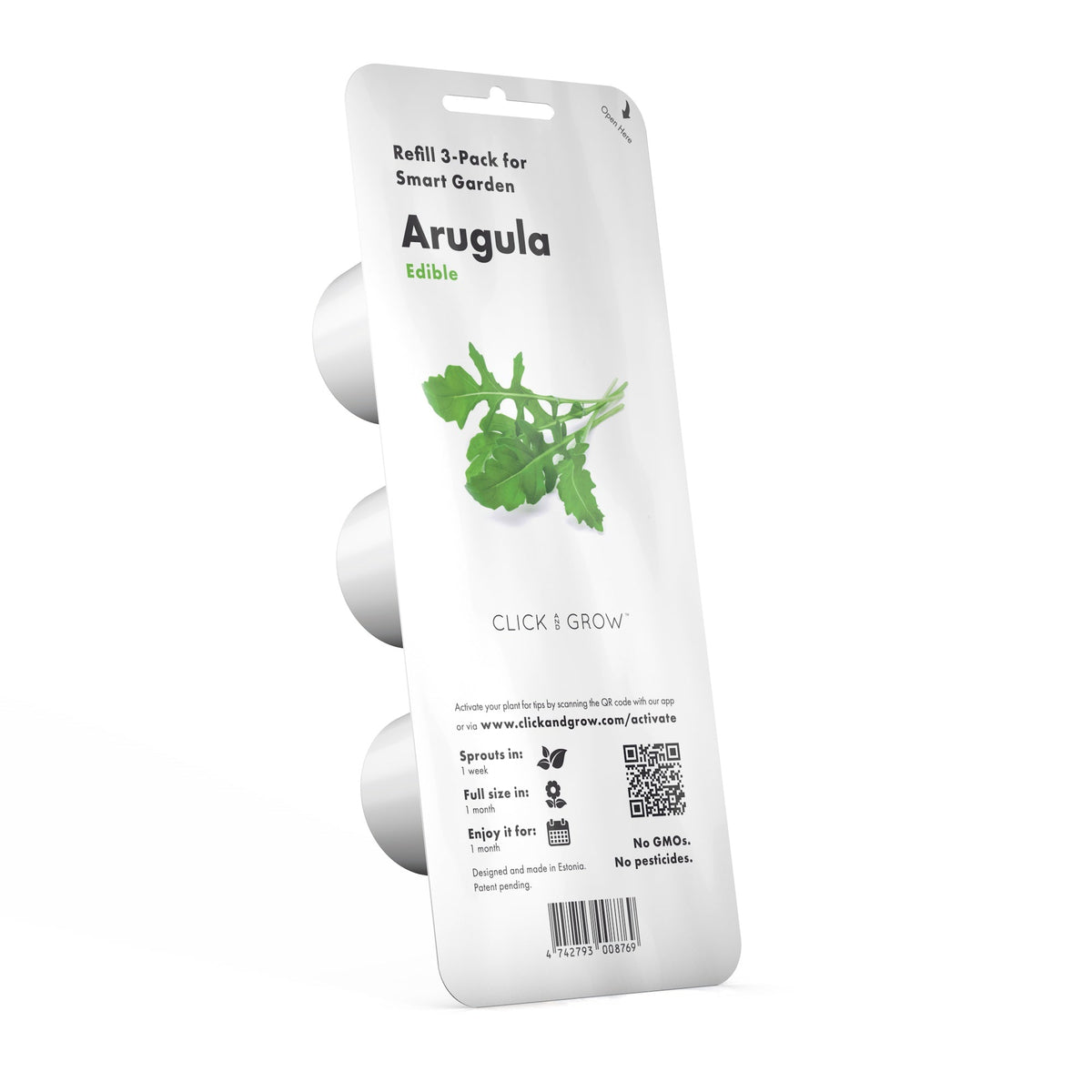 Arugula Plant Pods 9-pack / Rúcula Planta Vainas 9-pack