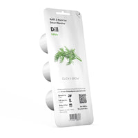 Envase de 9 vainas de planta de eneldo / Dill Plant Pods 9-pack